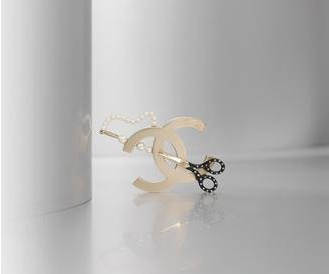 Fashion Jewelry Charms - Chanel Scissors Brooch